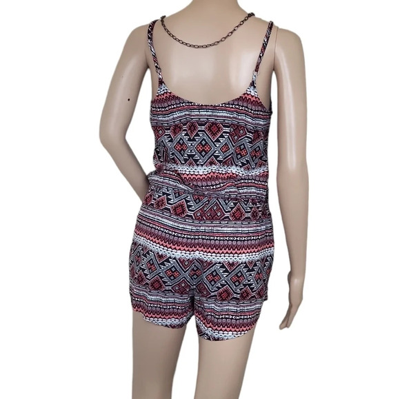 Garage Multicolor Tribal Print Romper - Picture 3 of 4